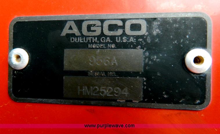 image for item G7961 2003 Hesston 956A round baler