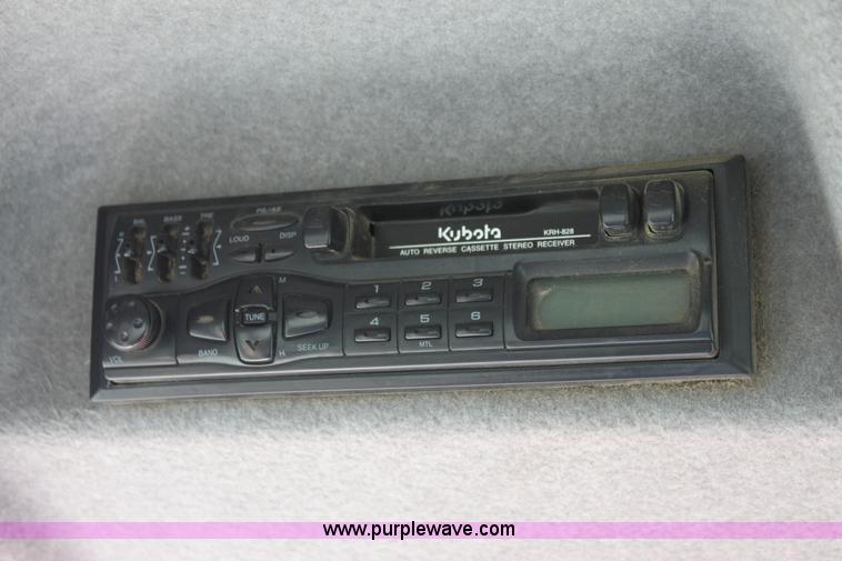 image for item H7374 Kubota M8200 MFWD Utility Special tractor