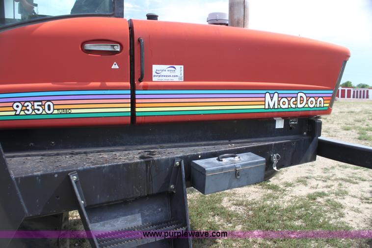 image for item H7378 2000 Mac Don 9350 Turbo swather
