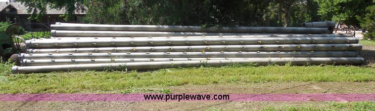 image for item H9874 Approximately 40 Tex-Flow 8" irrigation pipe