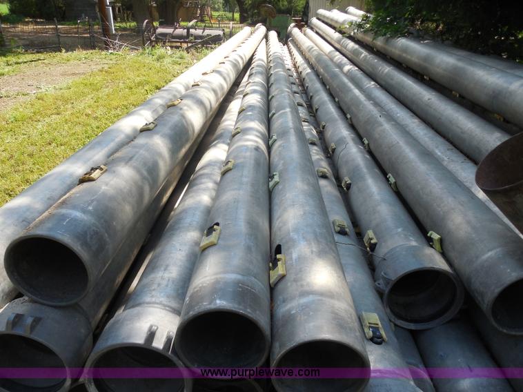 image for item H9874 Approximately 40 Tex-Flow 8" irrigation pipe