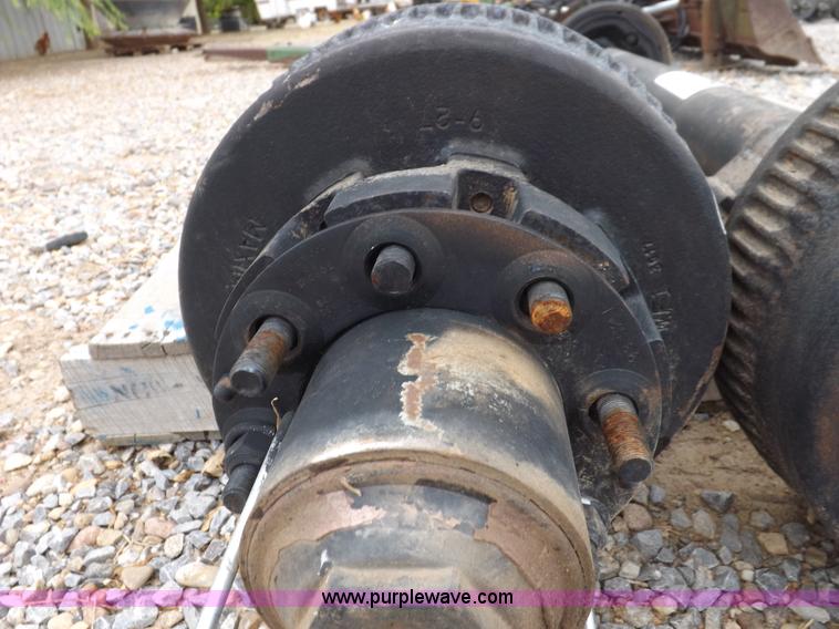 (2) Dexter 10,000 lbs axles in Copeland, KS Item I7702 sold Purple Wave