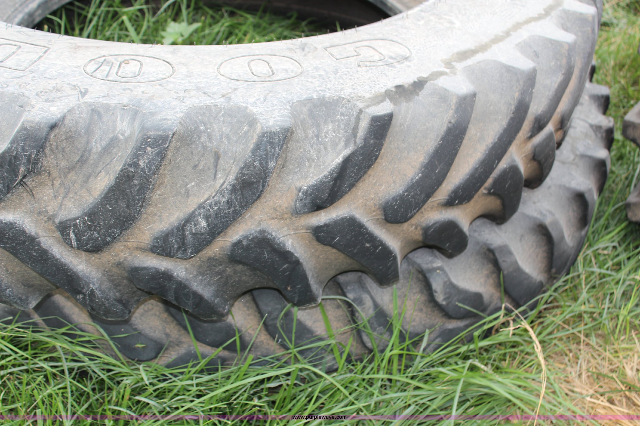 (2) Goodyear 380/85R46 tires in Ottawa, KS Item AU9106 sold Purple Wave