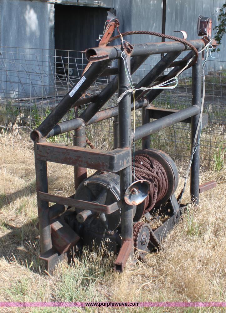 Braden winch in Jet, OK Item AE9139 sold Purple Wave