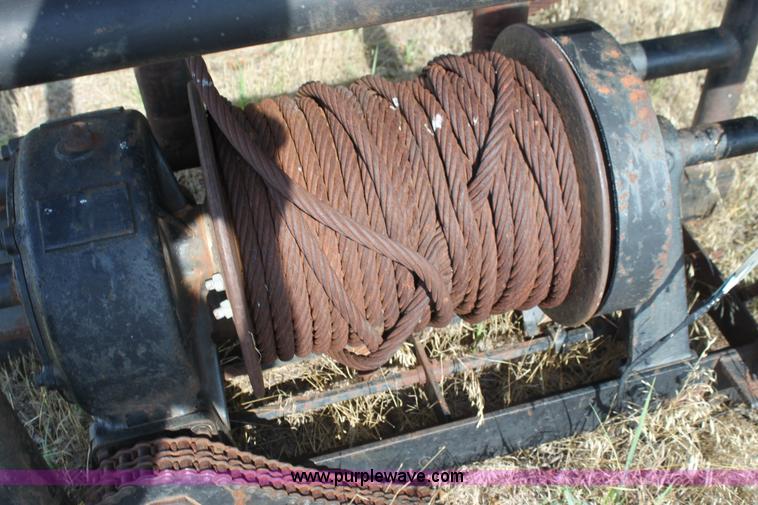 Braden winch in Jet, OK Item AE9139 sold Purple Wave