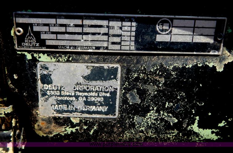 image for item AE9765 1995 Vermeer V3550 trencher