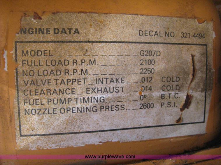 image for item D8463 1979 Case 580C landscape loader