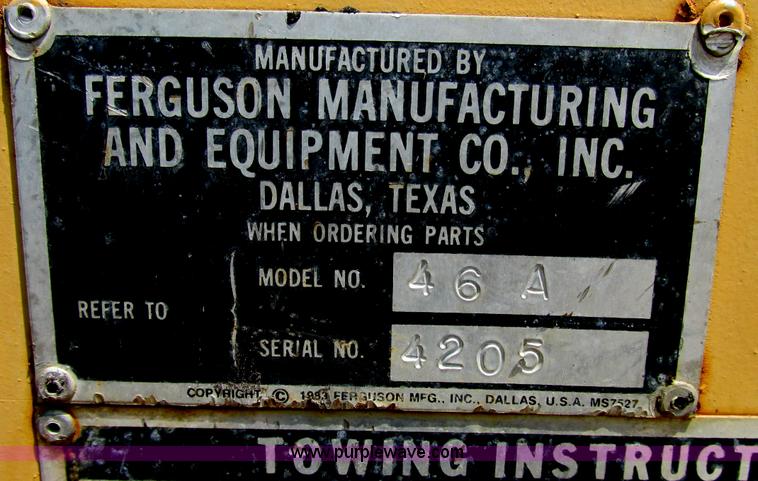 image for item E7284 Ferguson 46A roller
