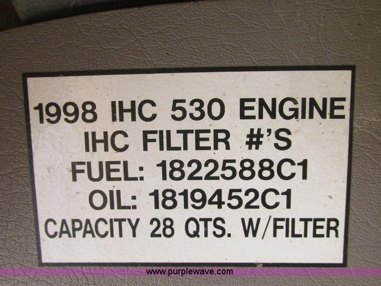 image for item E7287 1999 International 4900 dump truck