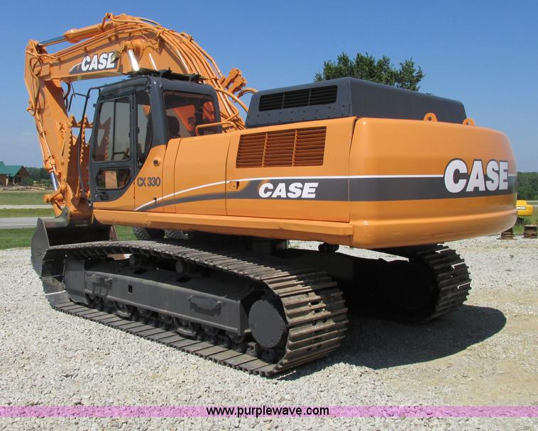 image for item F5163 2004 Case CX330 excavator