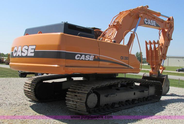 image for item F5163 2004 Case CX330 excavator