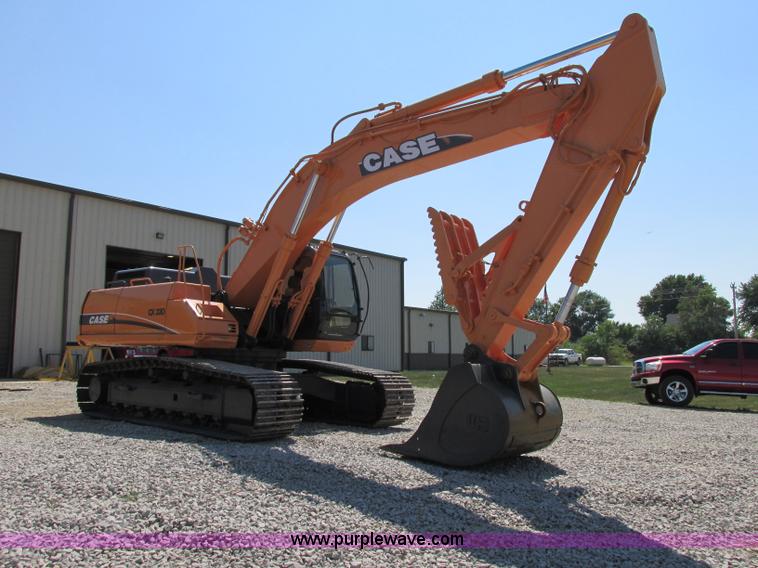 image for item F5163 2004 Case CX330 excavator