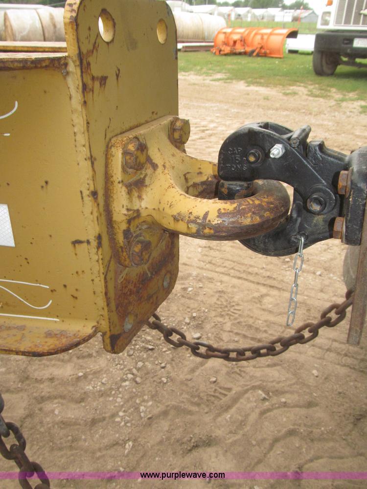 image for item F7028 2003 PJ 28'L deck over tandem axle tag trailer