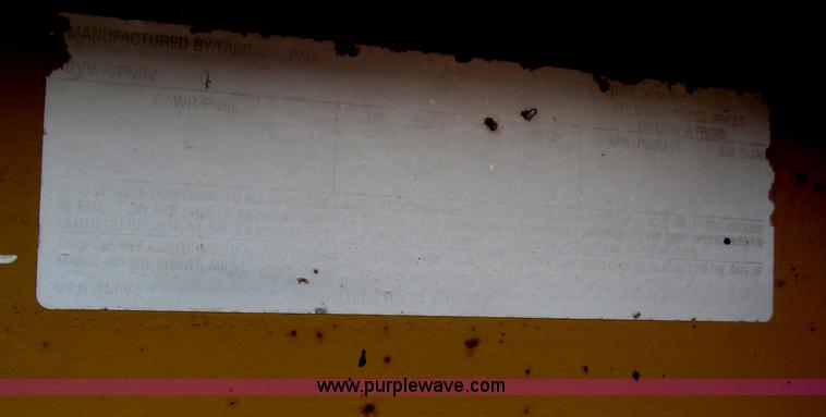 image for item F7028 2003 PJ 28'L deck over tandem axle tag trailer