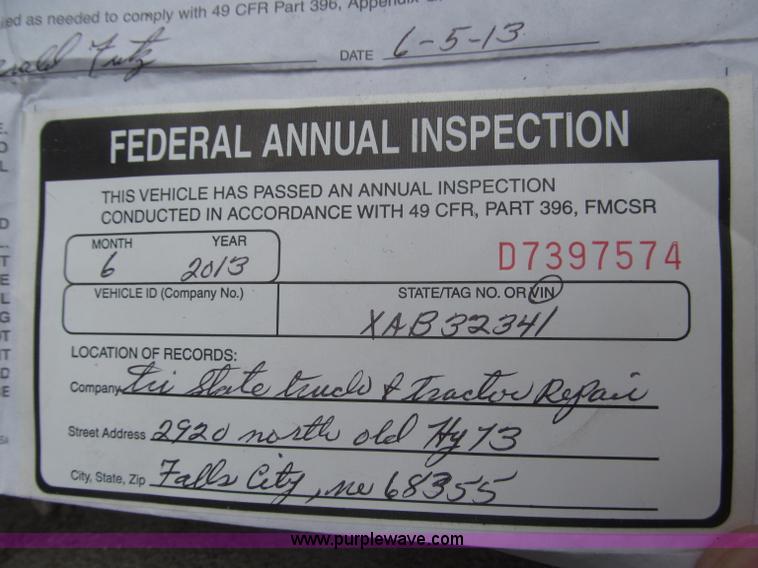 image for item F7029 1999 Sterling L9511 tandem axle dump truck