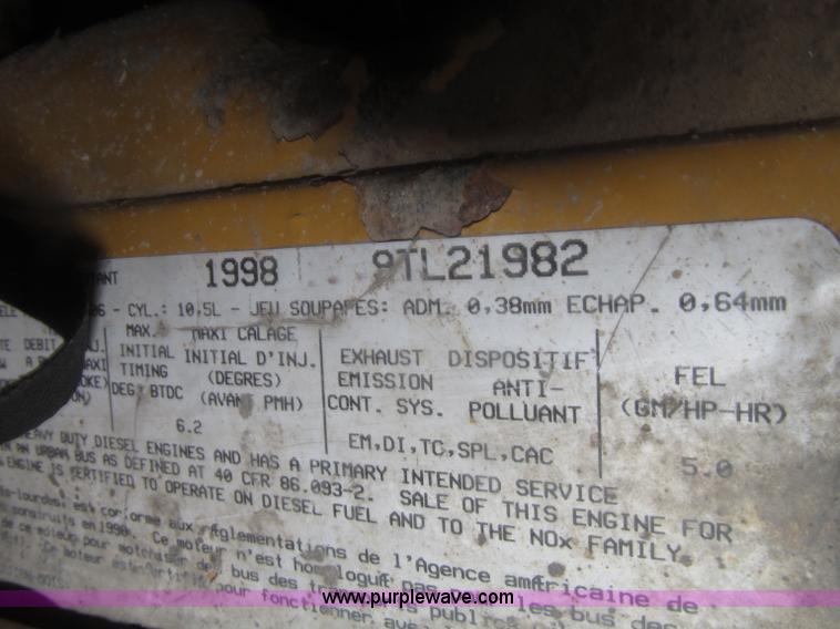 image for item F7029 1999 Sterling L9511 tandem axle dump truck