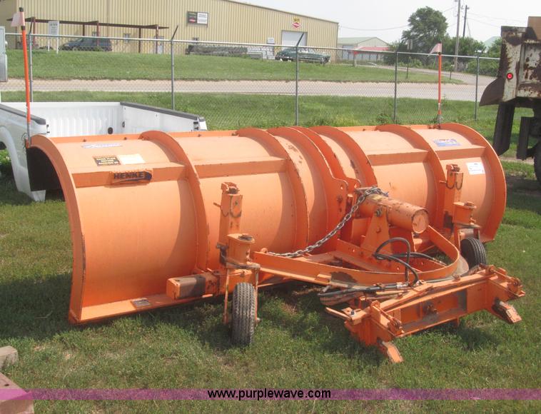 image for item F7038 Henke 12' snow plow blade