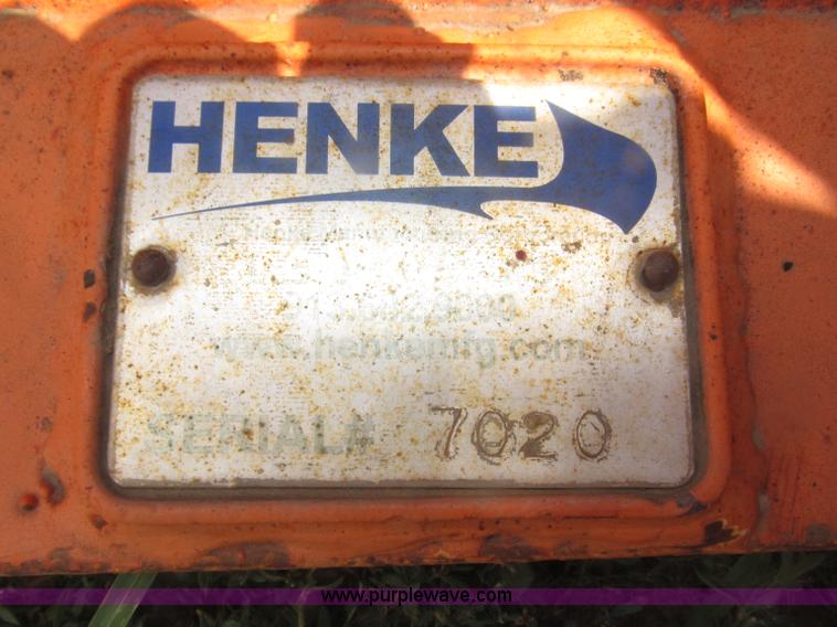image for item F7038 Henke 12' snow plow blade
