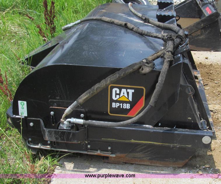 image for item G2033 Caterpillar BP18B sweeper attachment