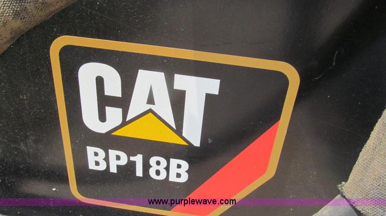 image for item G2033 Caterpillar BP18B sweeper attachment