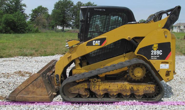 image for item G2034 2009 Caterpillar 289C track skid steer
