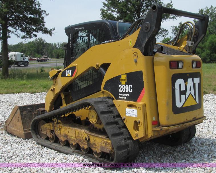 image for item G2034 2009 Caterpillar 289C track skid steer