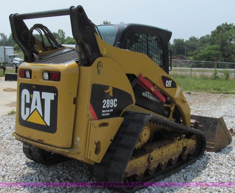 image for item G2034 2009 Caterpillar 289C track skid steer