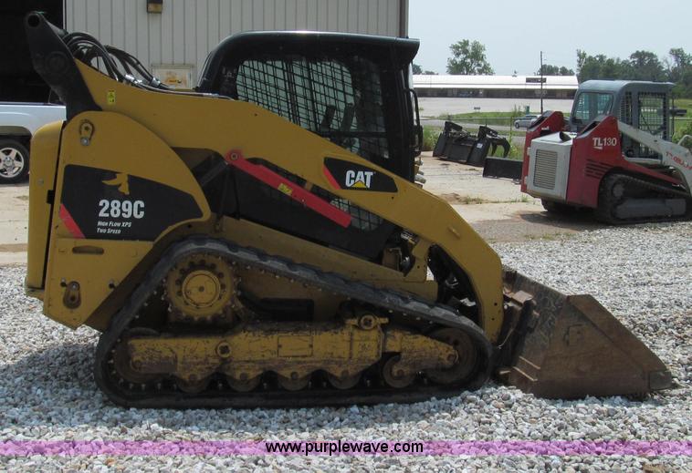 image for item G2034 2009 Caterpillar 289C track skid steer