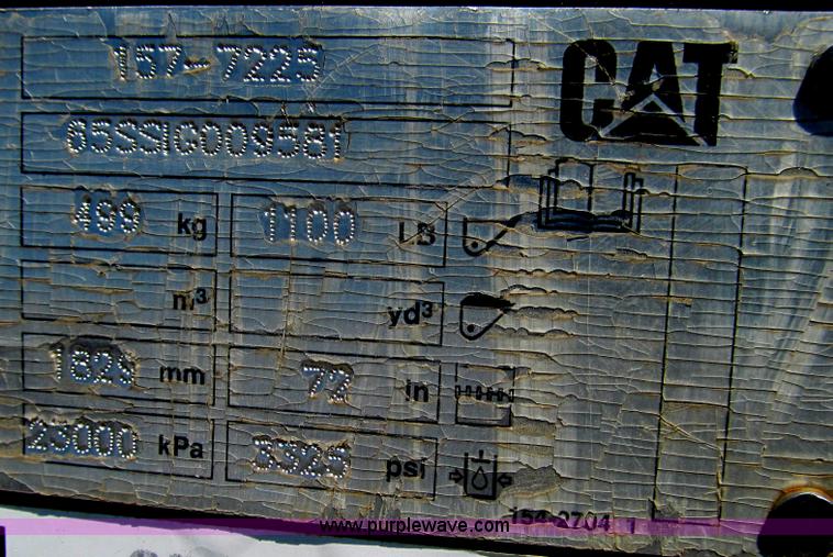 image for item G2037 Caterpillar 157-7225 grapple bucket