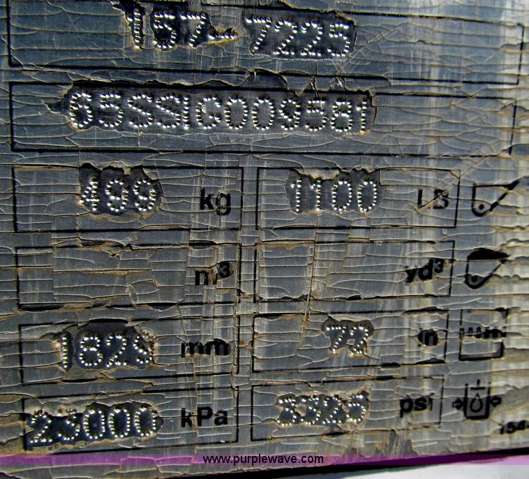 image for item G2037 Caterpillar 157-7225 grapple bucket