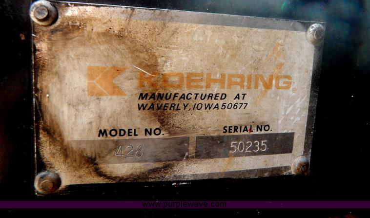image for item G3312 Koehring 428 crane