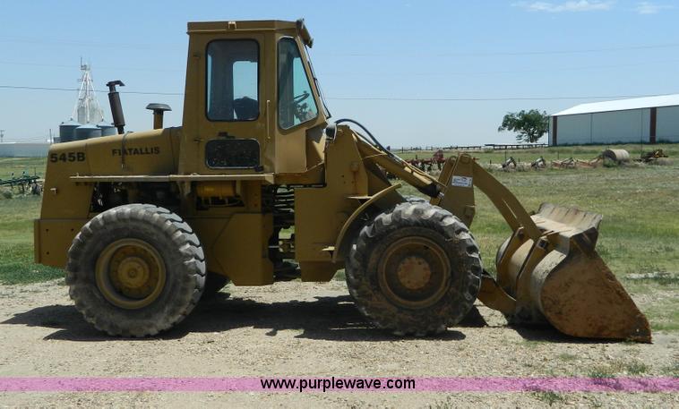 image for item G7884 Fiat-Allis 545B wheel loader