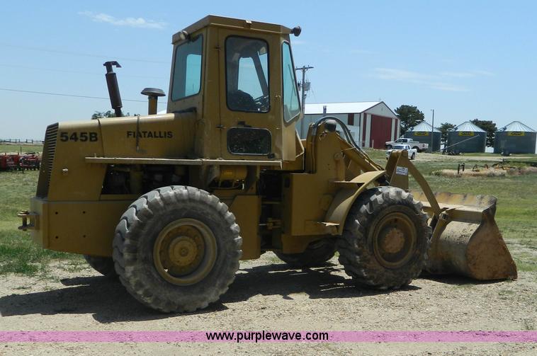 image for item G7884 Fiat-Allis 545B wheel loader