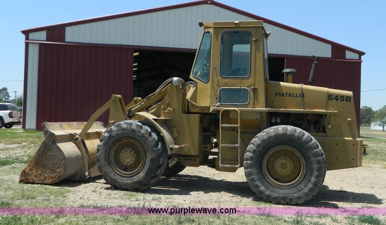 image for item G7884 Fiat-Allis 545B wheel loader