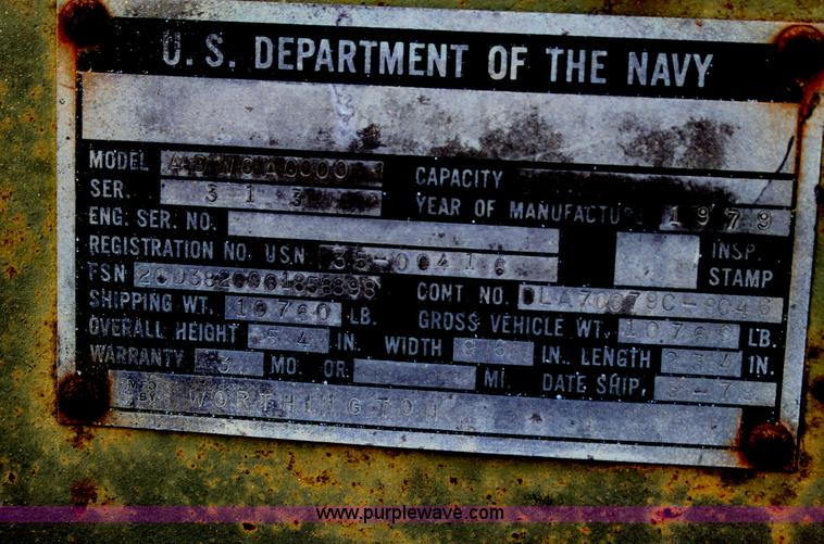 image for item H7384 1979 Worthington track drill