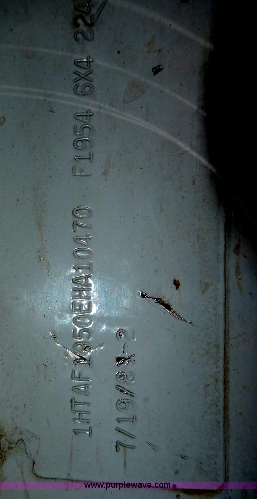 image for item I4384 1984 International water truck