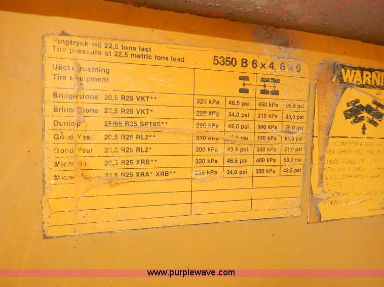 image for item I4386 Volvo A20 articulated haul truck