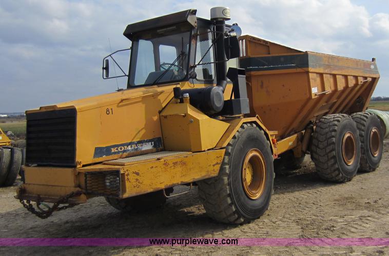 image for item I4387 1989 Komatsu HA270 6x6 articulated haul truck