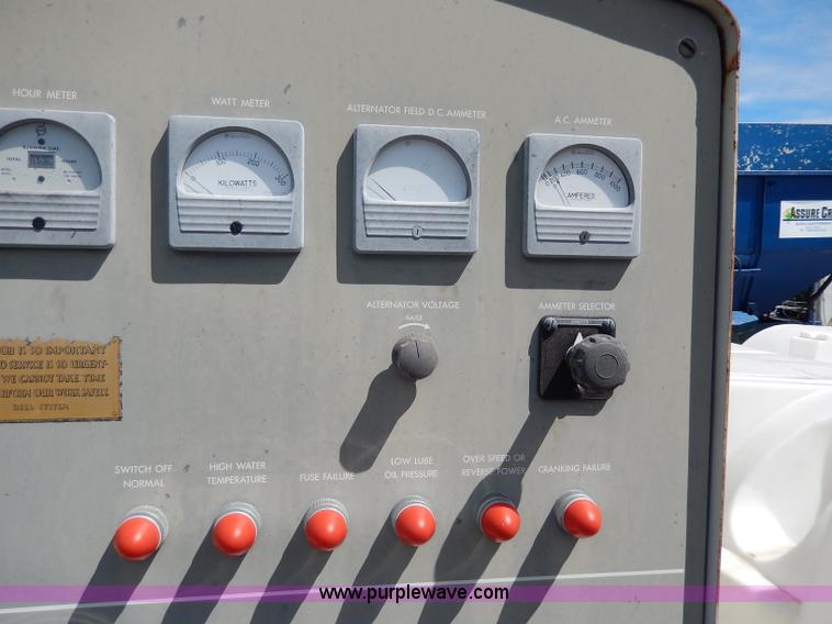 image for item I4391 General Motors portable diesel generator