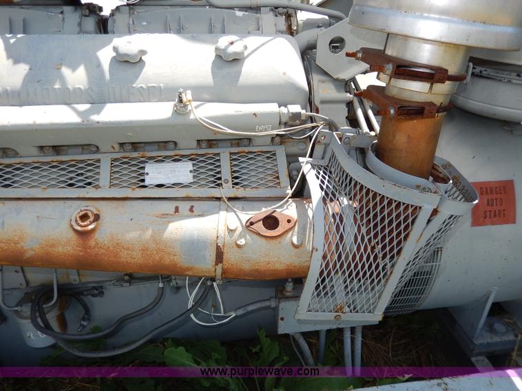 image for item I4391 General Motors portable diesel generator