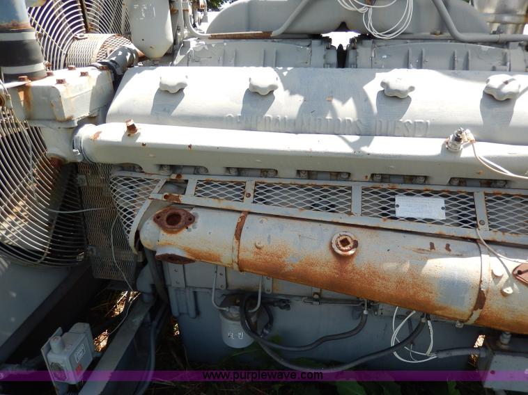 image for item I4391 General Motors portable diesel generator