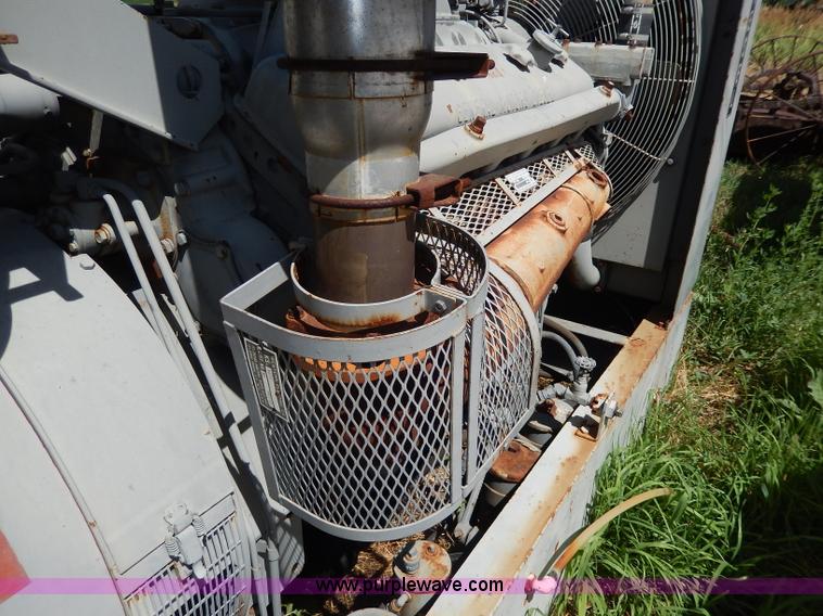 image for item I4391 General Motors portable diesel generator