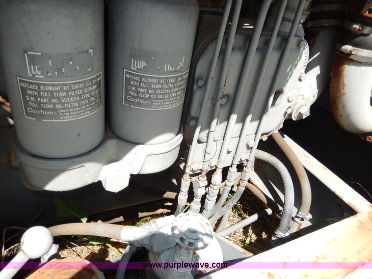 image for item I4391 General Motors portable diesel generator