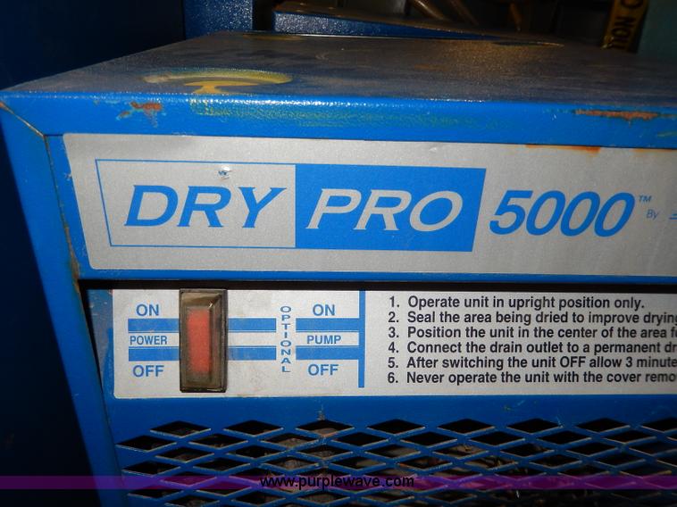 image for item AS9297 Dry Pro 5000 dry air dehumidifier