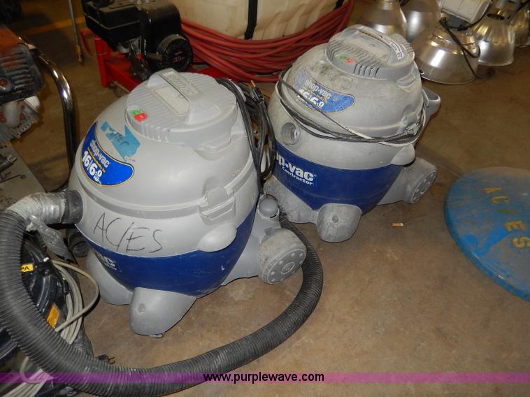 (7) assorted Shop Vac vacuums in Kansas City, MO Item AS9326 sold Purple Wave