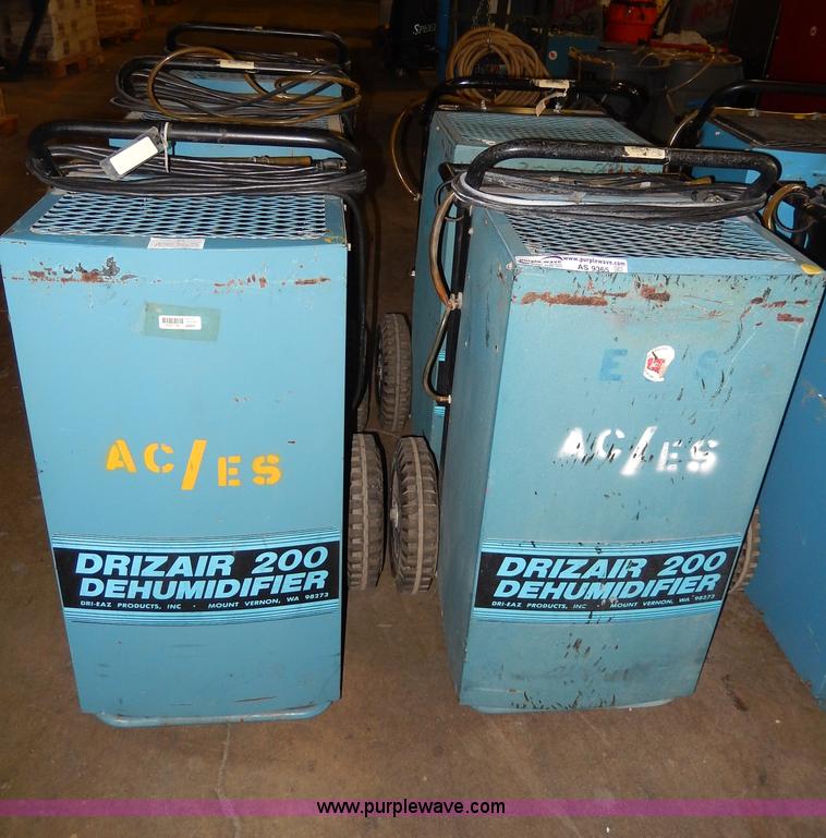 image for item AS9365 (5) Drieaz DrizAir 200 dehumidifiers