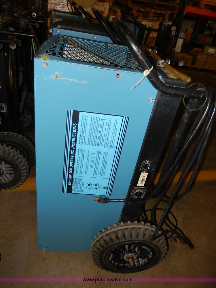 image for item AS9366 (5) Drieaz DrizAir 200 dehumidifiers