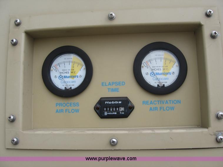 image for item B6419 1999 Cargoaire desiccant honeycombe dehumidifier