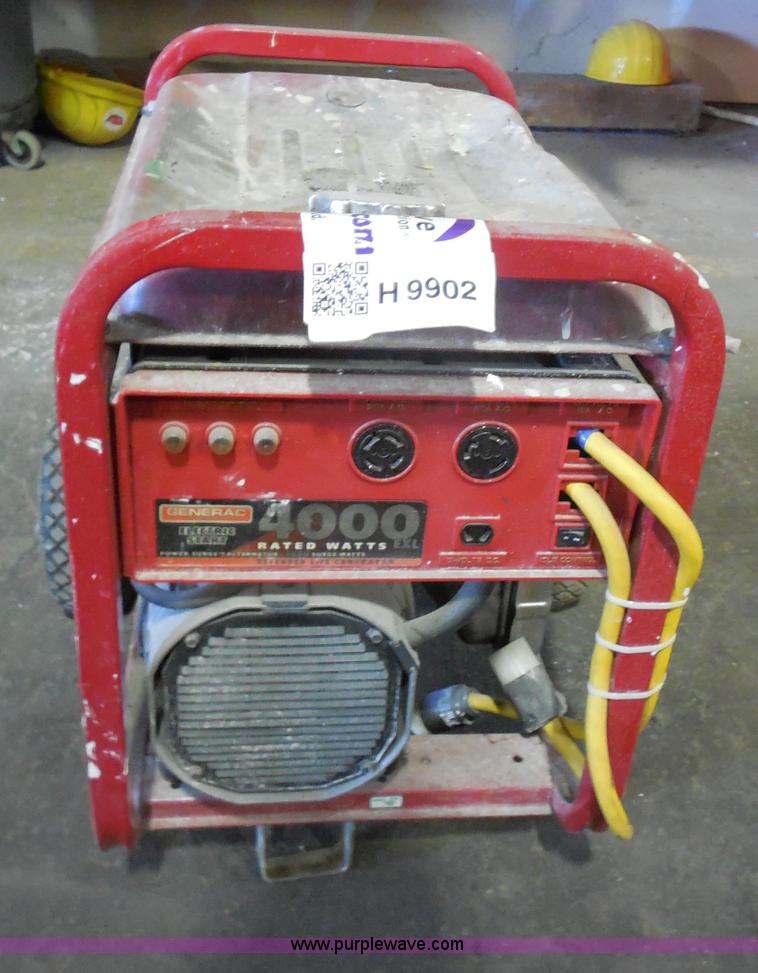 image for item H9902 Generac 4000 EXL generator