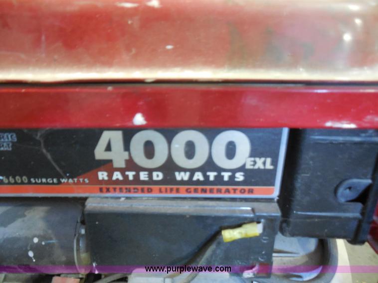 image for item H9902 Generac 4000 EXL generator